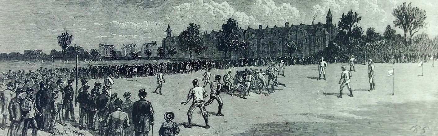 
World’s First Football Game, world record in Cambridge, Massachusetts
