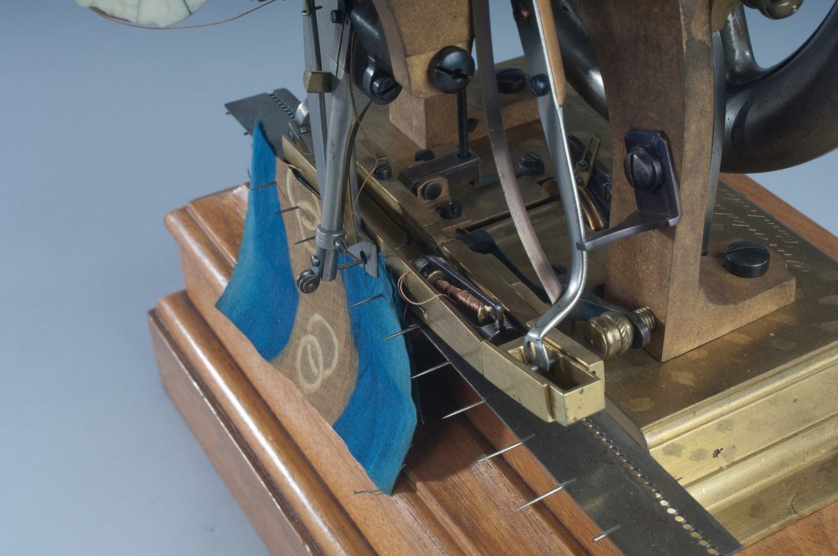 World's First Sewing Machine, world record in Cambridge, Massachusetts
