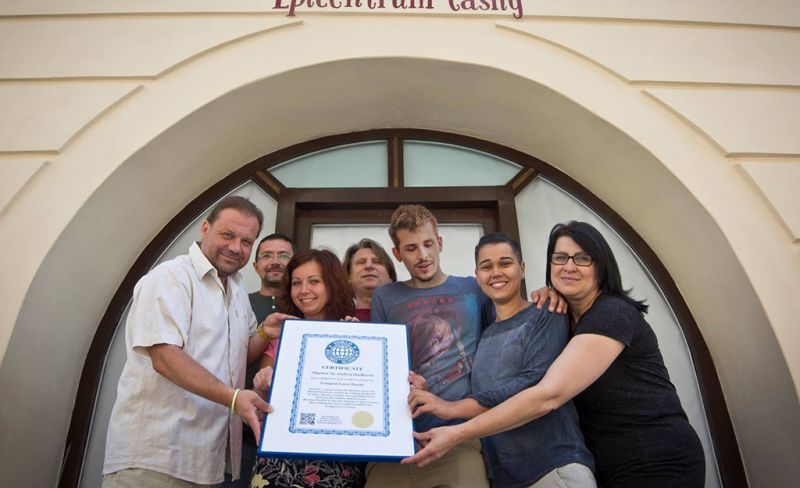 World's First Love Bank, world record in Banská Štiavnica, Slovakia