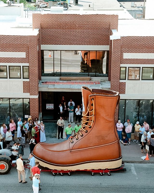 World s Largest Boot world record in Red Wing Minnesota