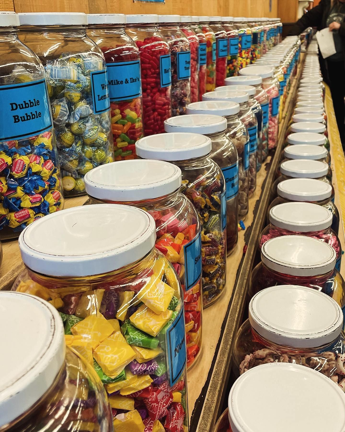 World's Longest Candy Counter, world record in Littleton, New Hampshire