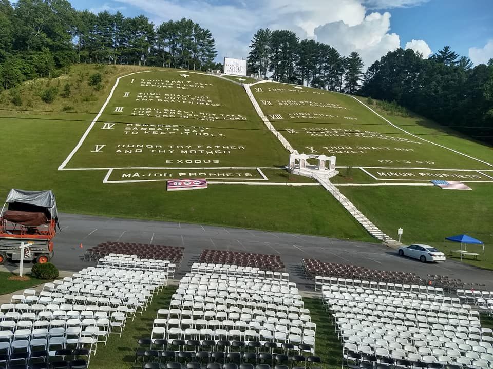 World's Largest Ten Commandments, world record in Murphy, North Carolina