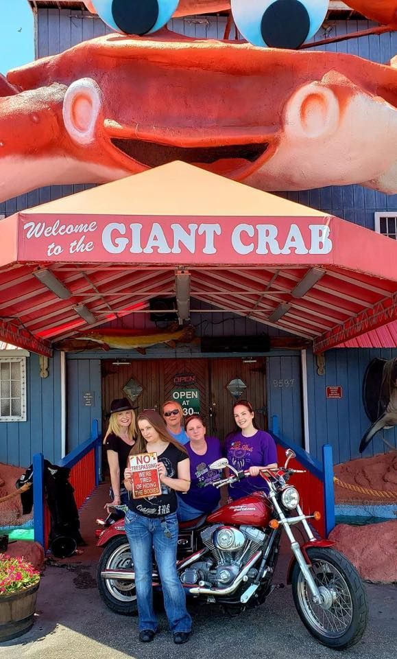 World's Largest Crab Sculpture, world record in Myrtle Beach, South Carolina