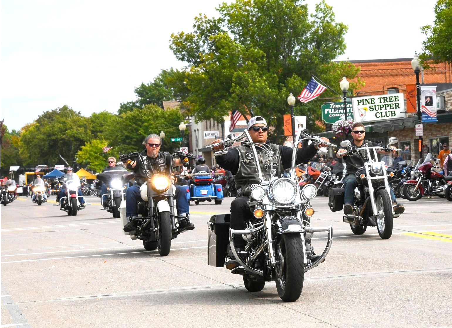 
World's Biggest Motorcycle Event, world record in Sturgis, South Dakota
