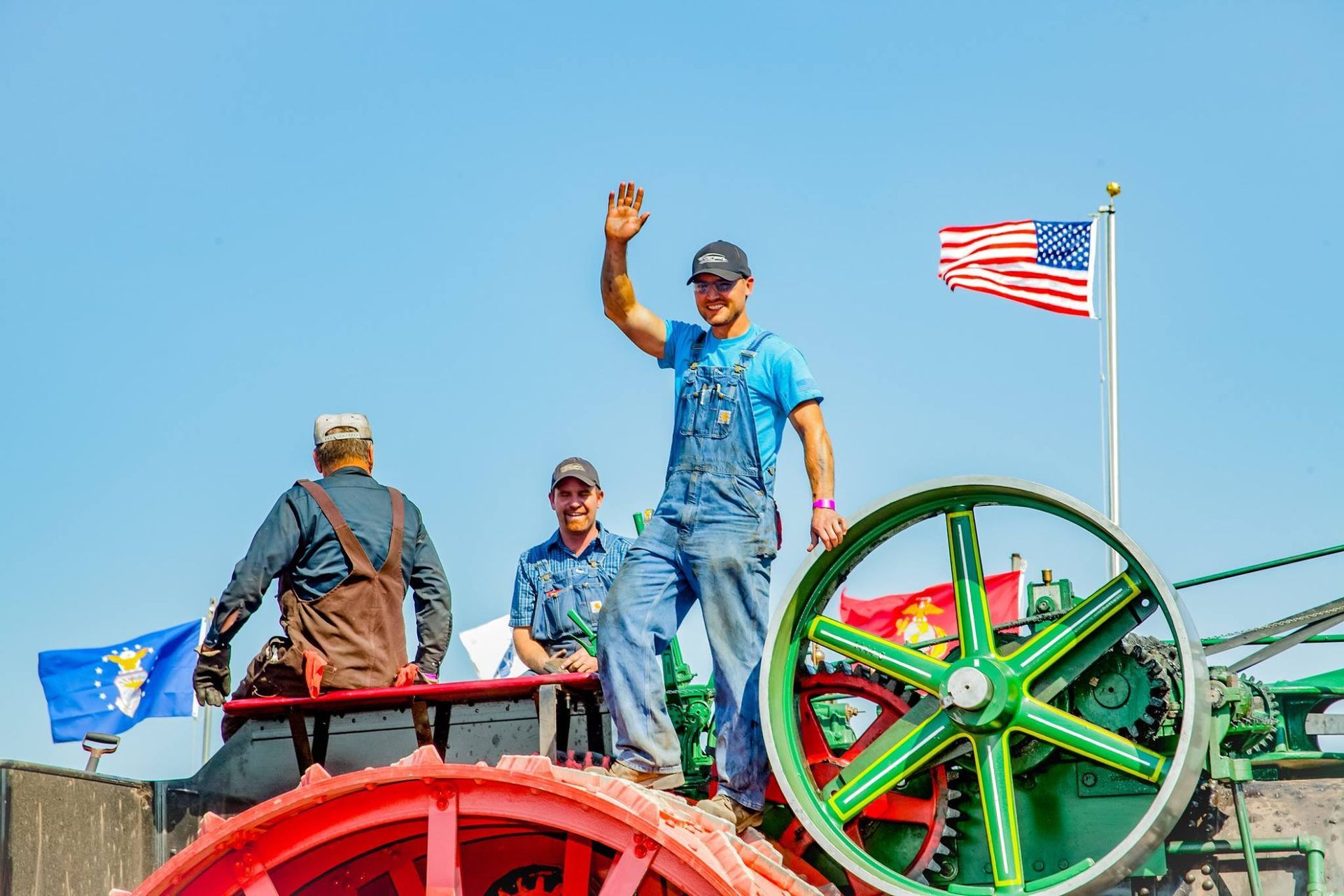 World's Largest Steam Traction Engine, world record in Andover, South Dakota