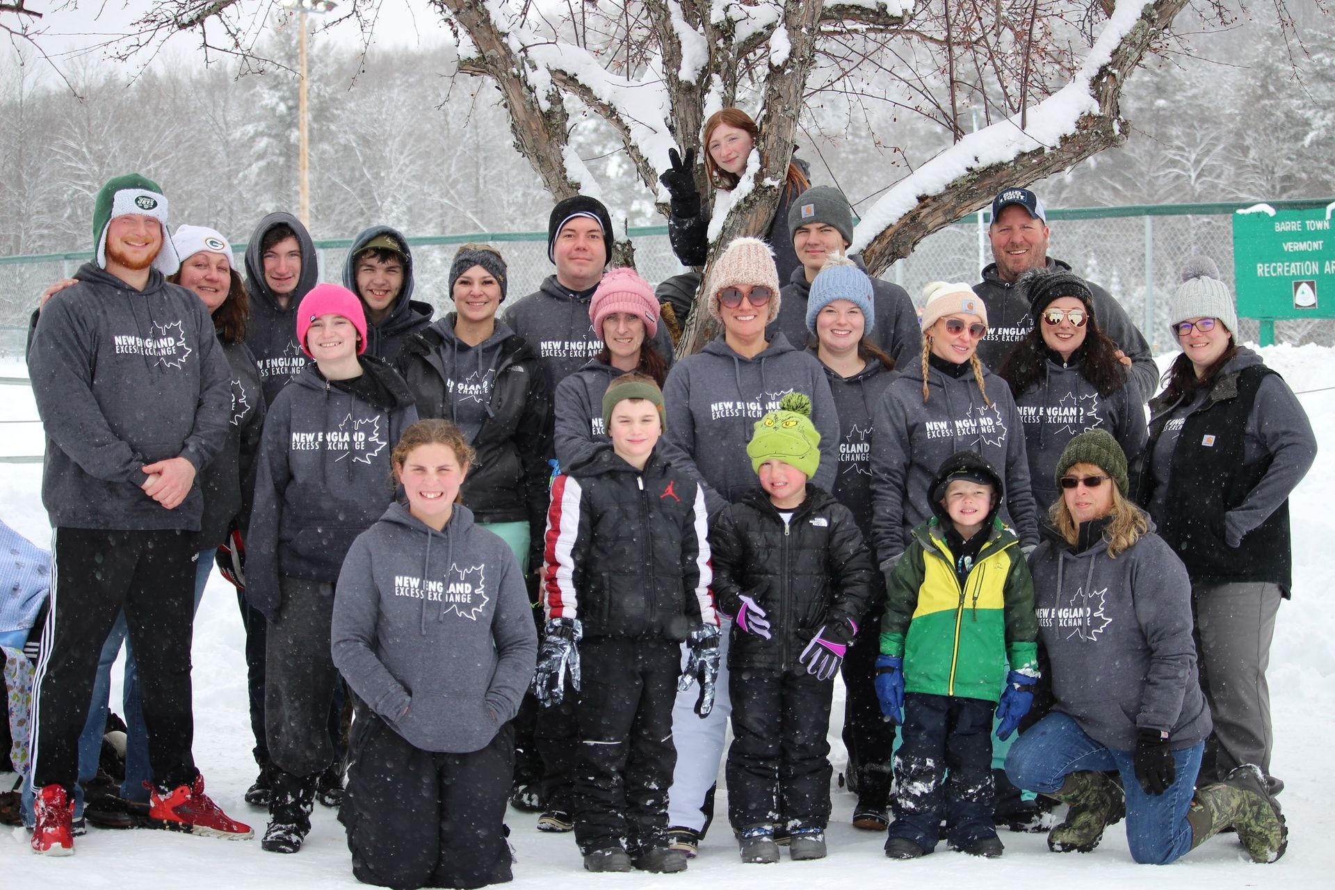 World's Largest Snow Softball Tournament, world record in Barre, Vermont
