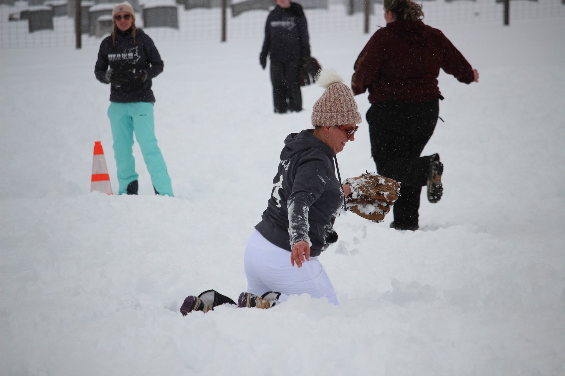 World's Largest Snow Softball Tournament, world record in Barre, Vermont
