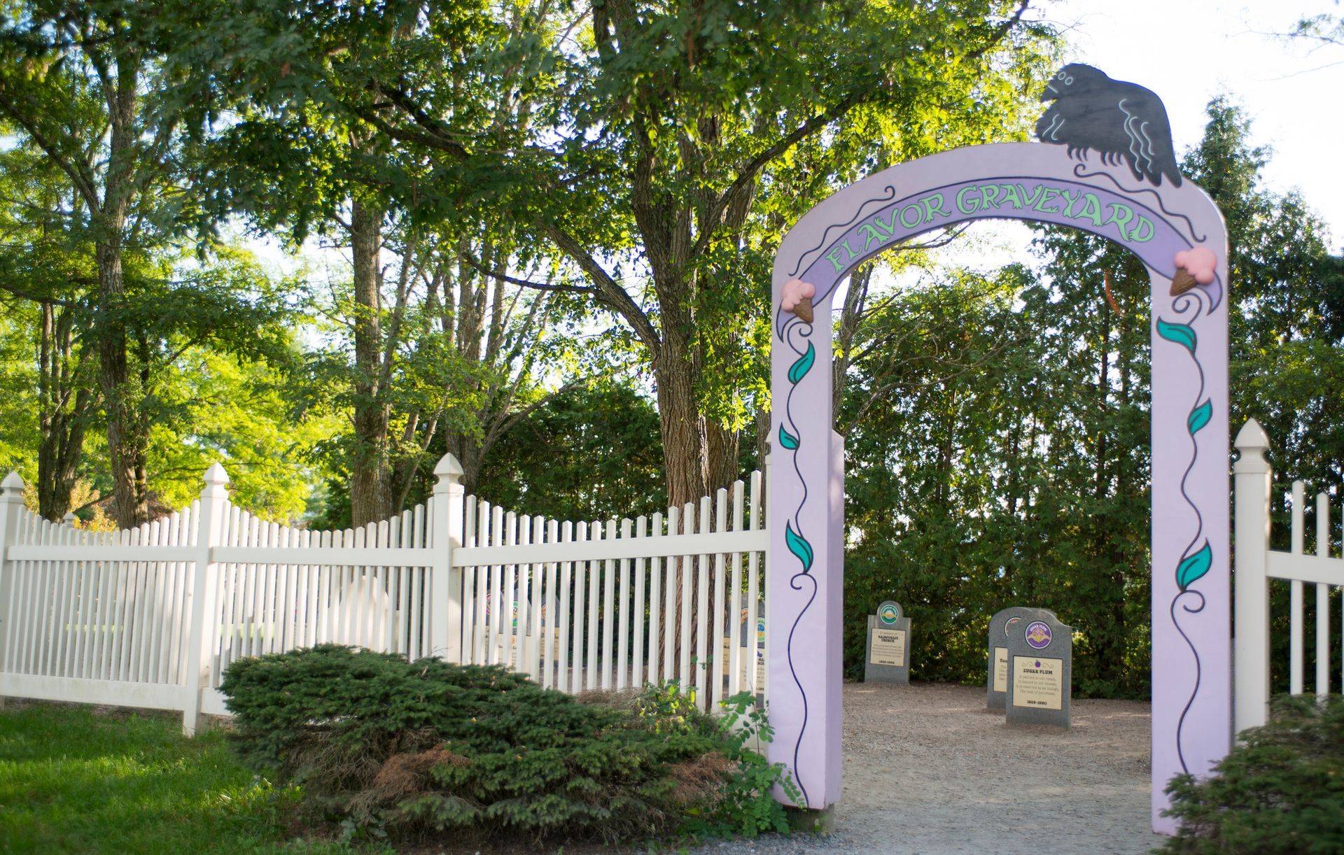 World's First Flavor Graveyard, world record in Waterbury, Vermont