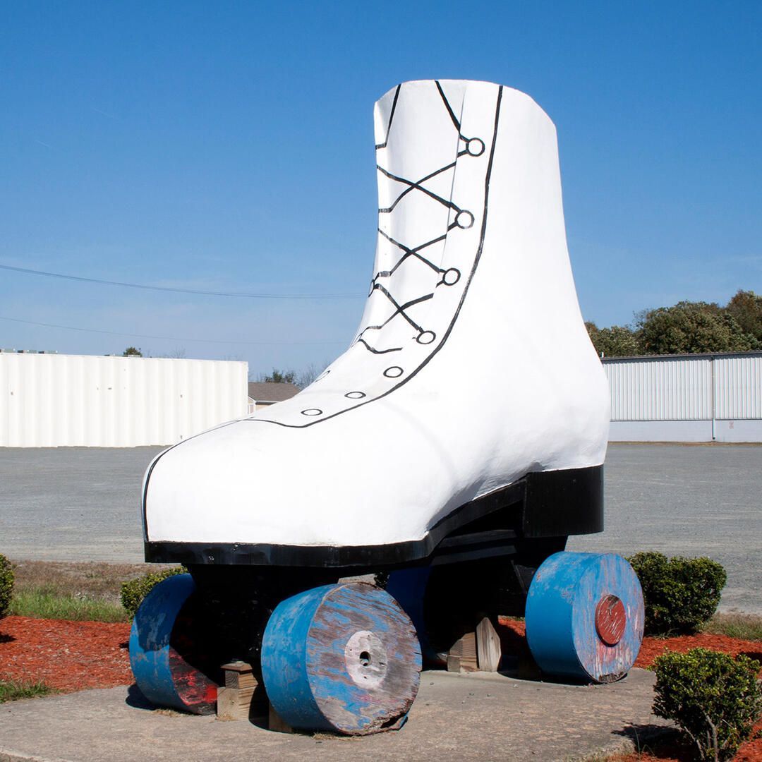 World’s Largest Rollerskate Sculpture, world record in Bealeton, Virginia