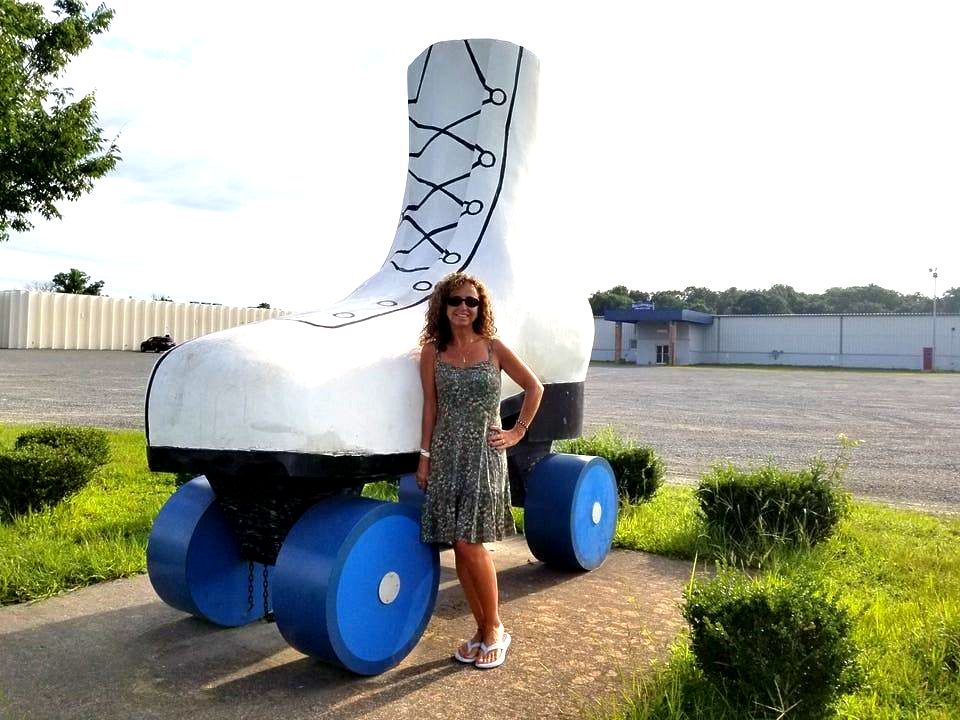 World’s Largest Rollerskate Sculpture, world record in Bealeton, Virginia