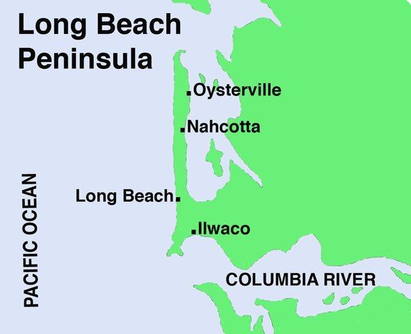 World's Longest Continuous Peninsula Beach, world record in Long Beach, Washington