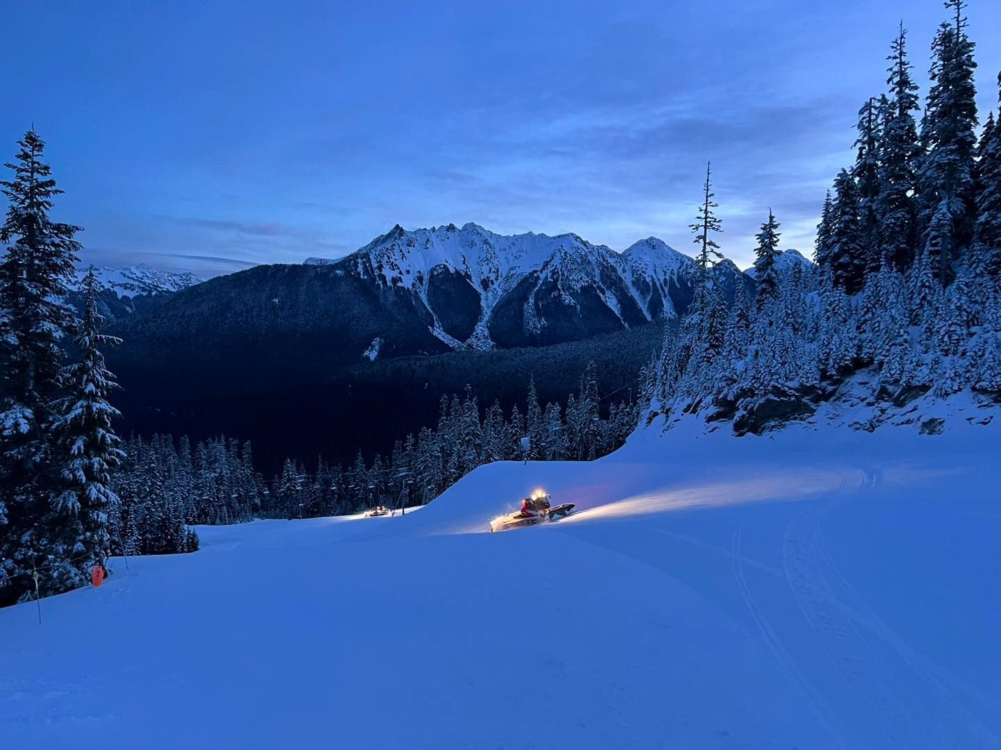 Most snow in one year, world record in Mount Baker, Washington