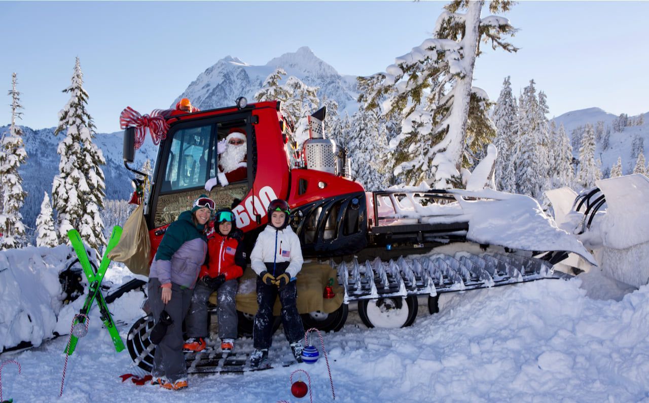 Most snow in one year, world record in Mount Baker, Washington