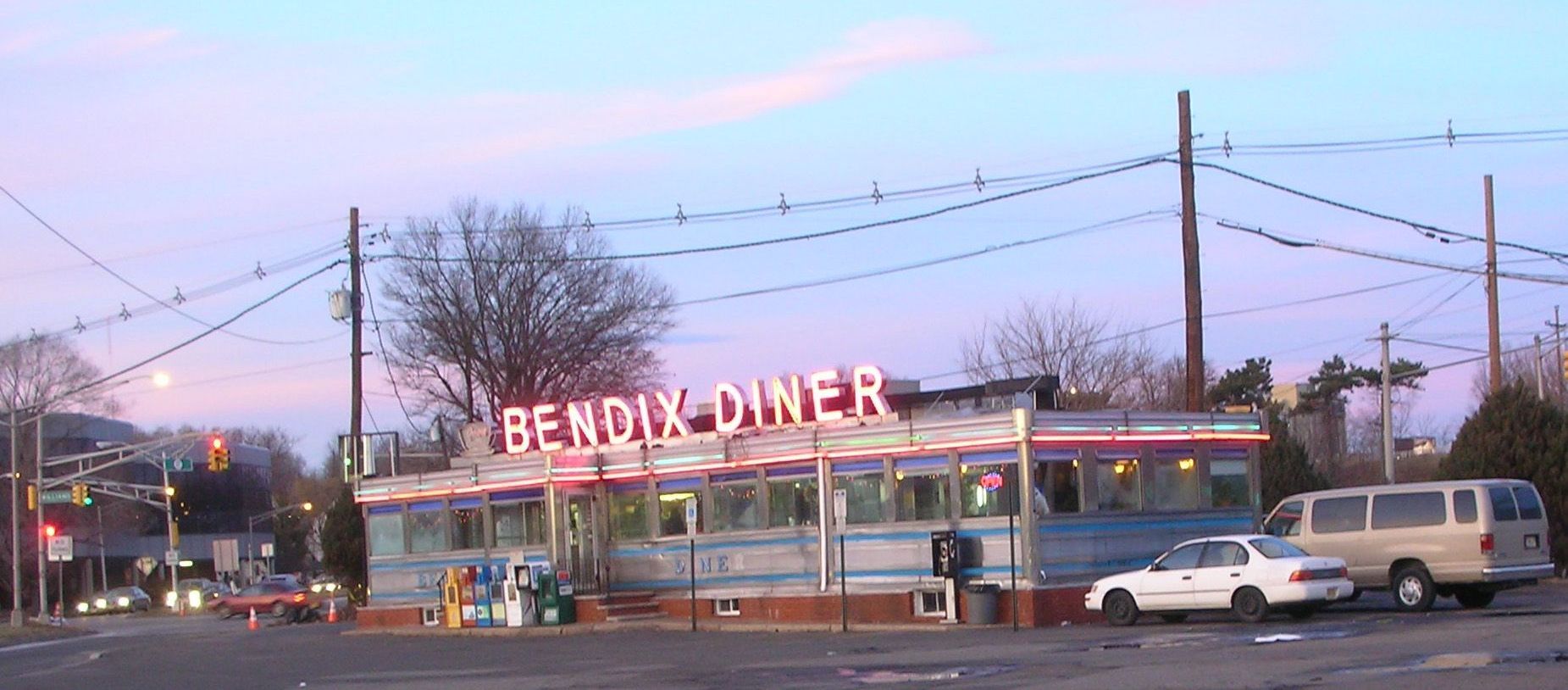 World's First Diner with Walk-up Service, world record in Providence, Rhode Island
