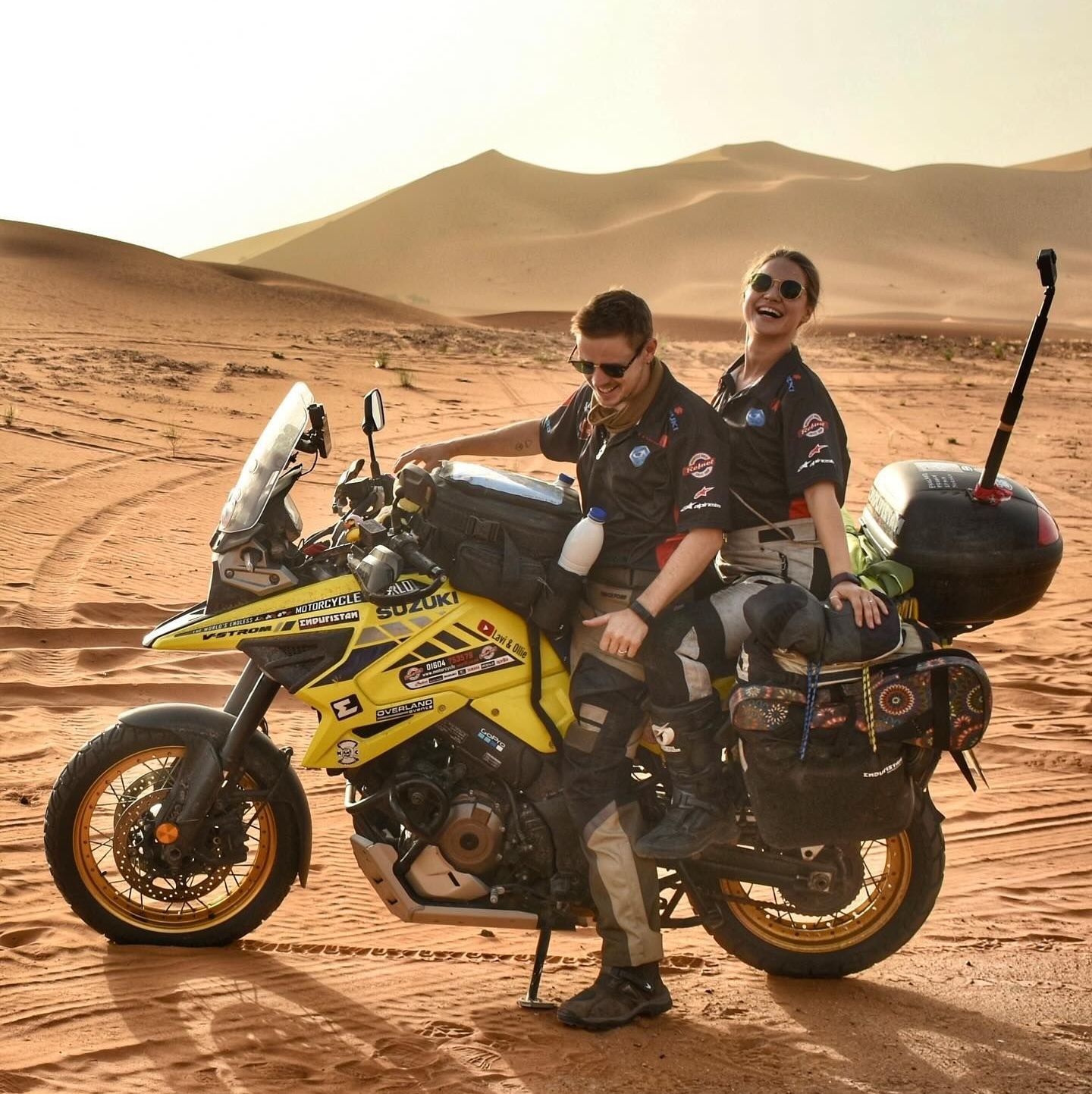 Youngest Pair to Circumnavigate the Globe by Motorcycle: Ollie Gamblin ...