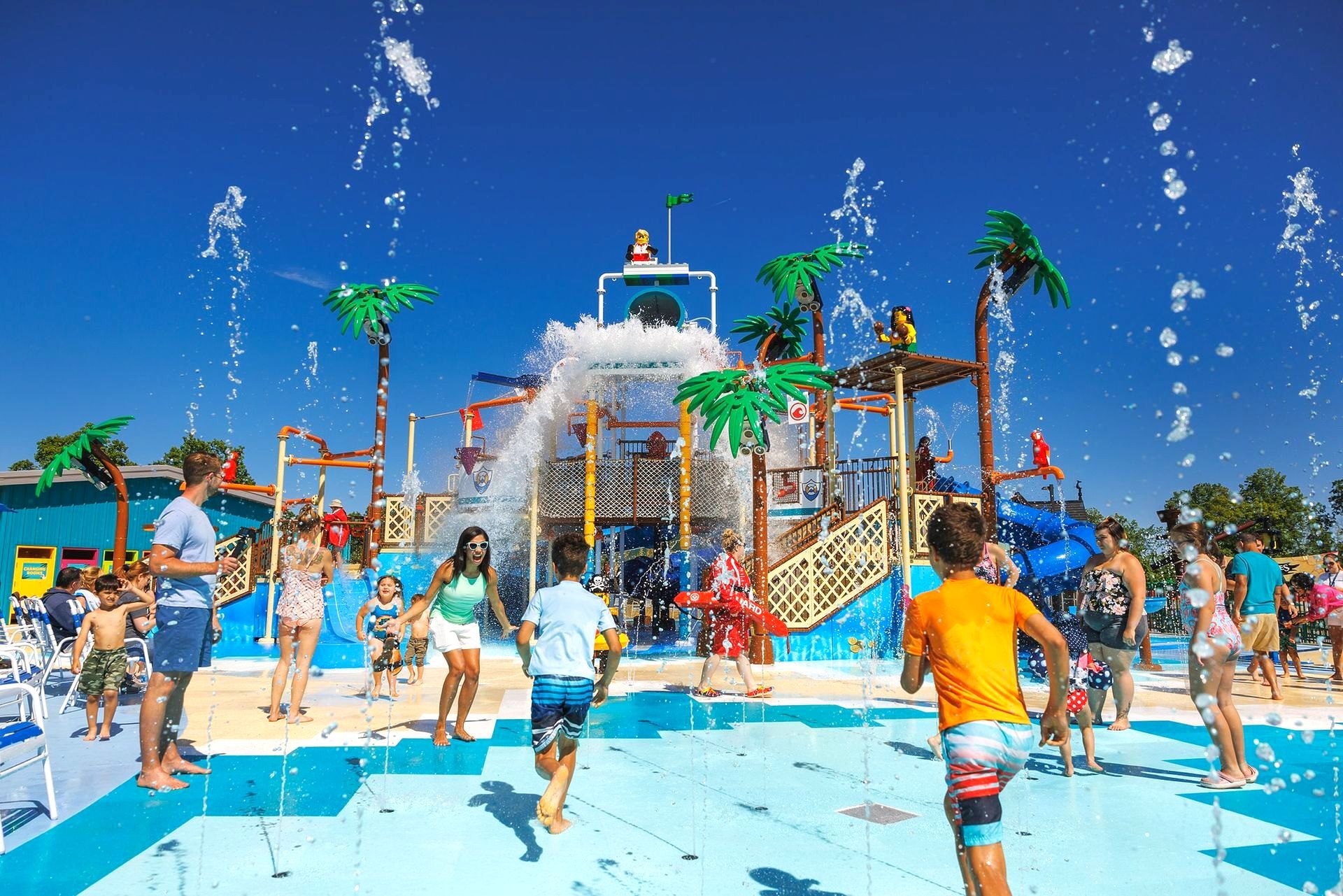 Largest disco dance party, world record attempt at Legoland New York Resort