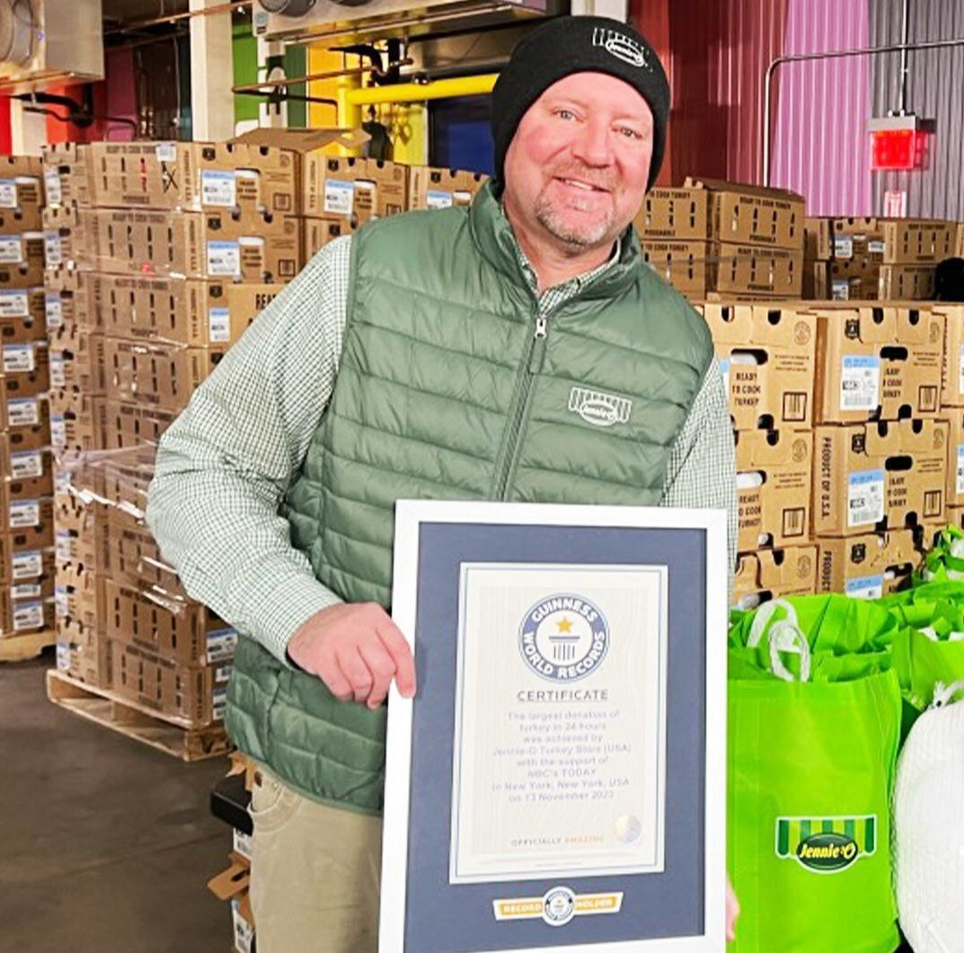 Most Turkeys Donated in 24 Hours, world record in New York City, New York