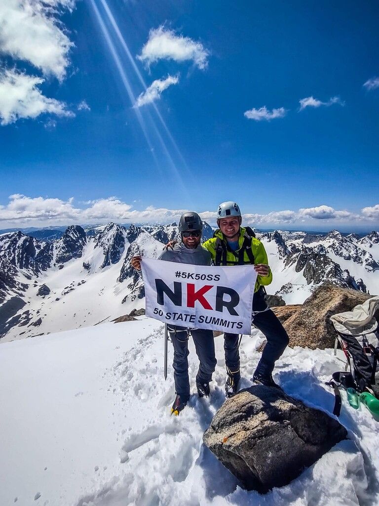 Fastest time to climb the highest points in all 50 US states, David Ashley sets world record