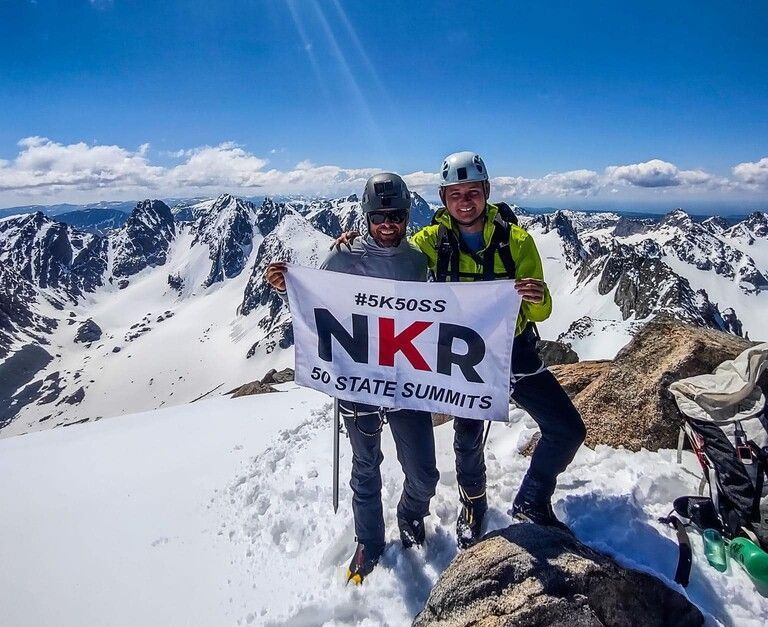 Fastest time to climb the highest points in all 50 US states, David Ashley sets world record