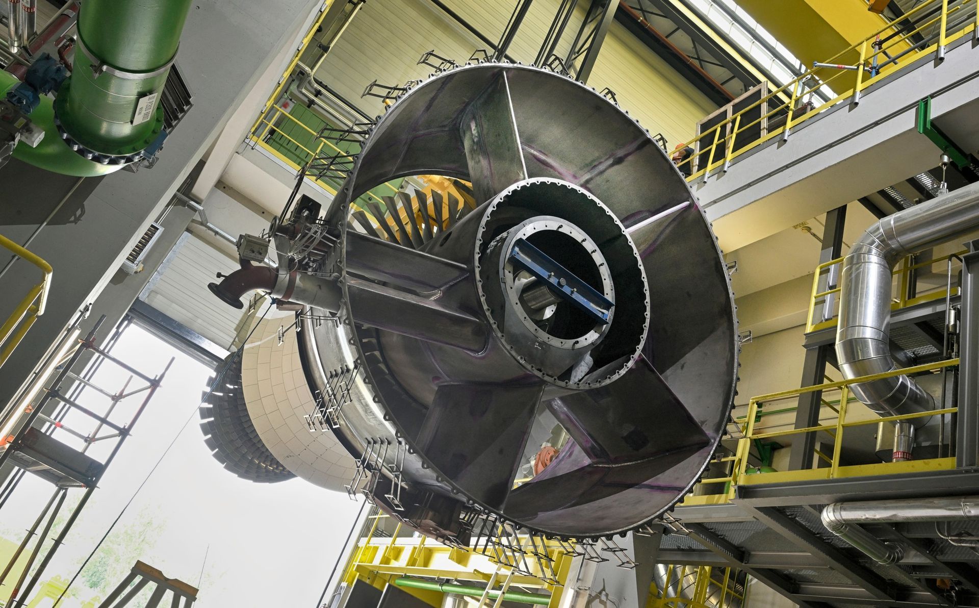 Most powerful simple cycle gas power plant, world record in Lincoln County, North Carolina