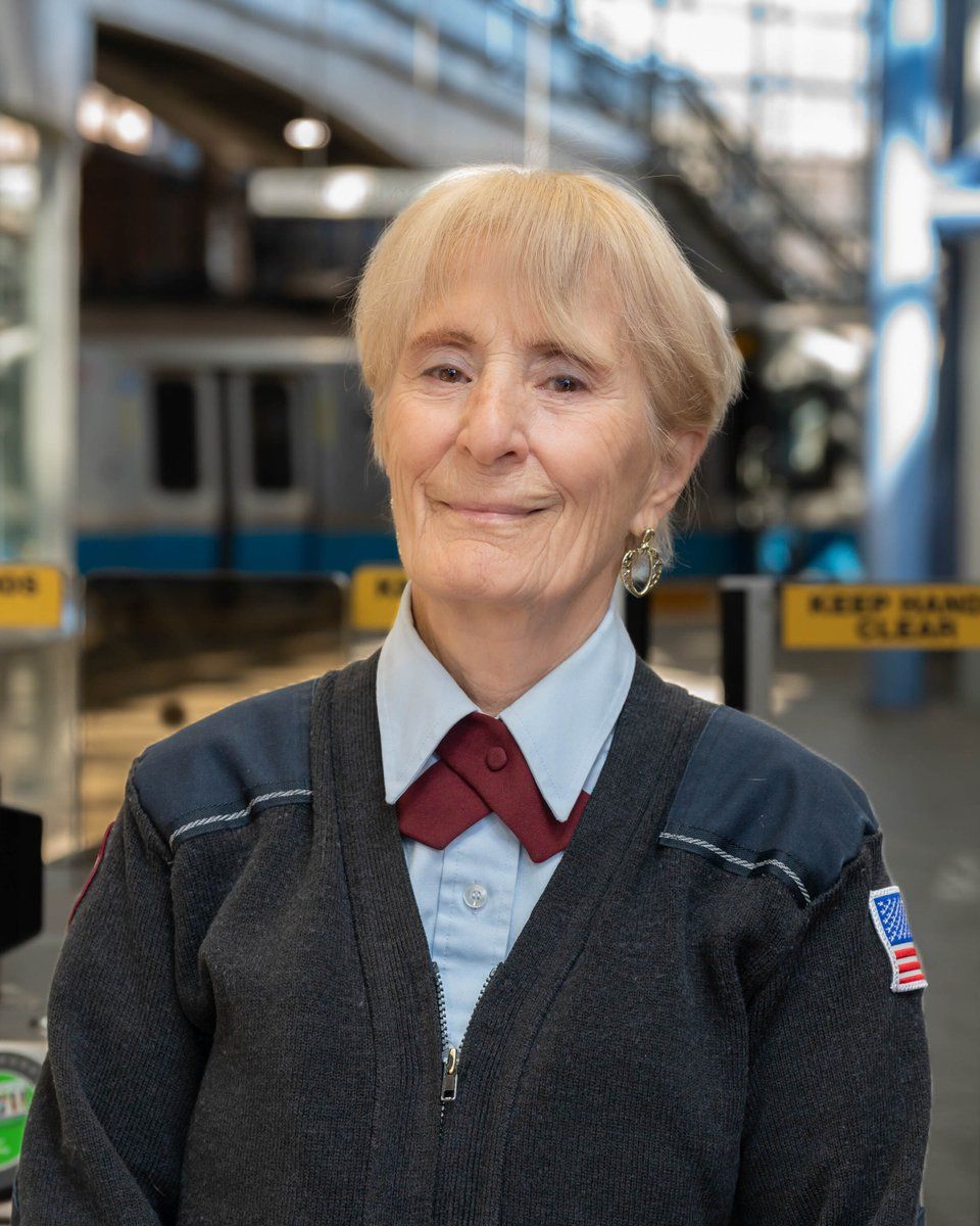 World's Oldest Female Train Operator, Helen Antenucci sets world record
