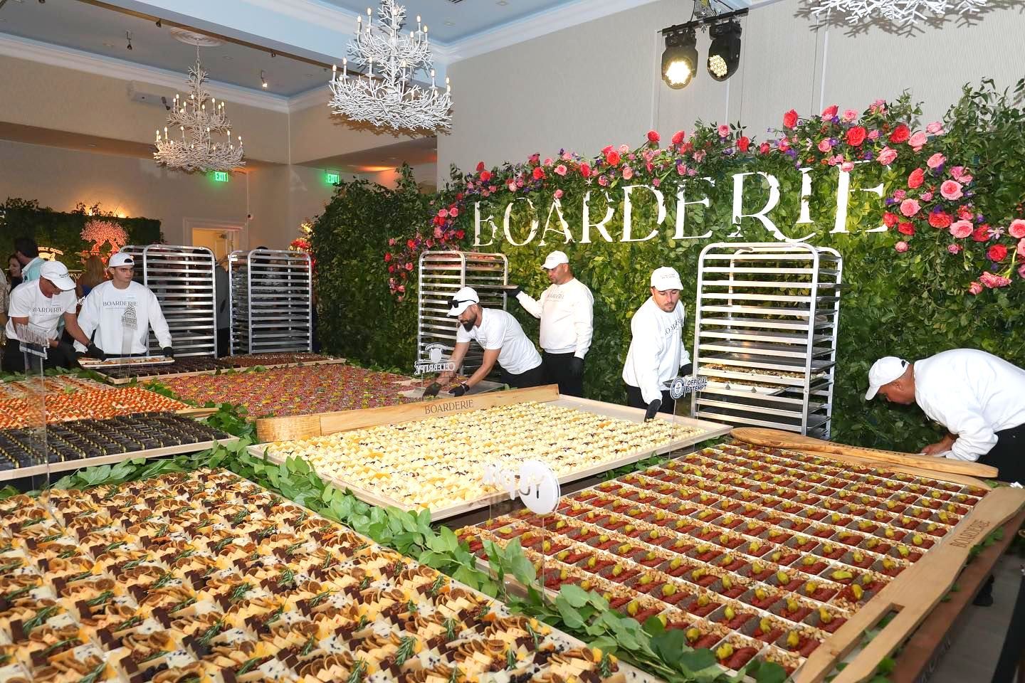 World's Largest Charcuterie Board, world record in Palm Beach, Florida