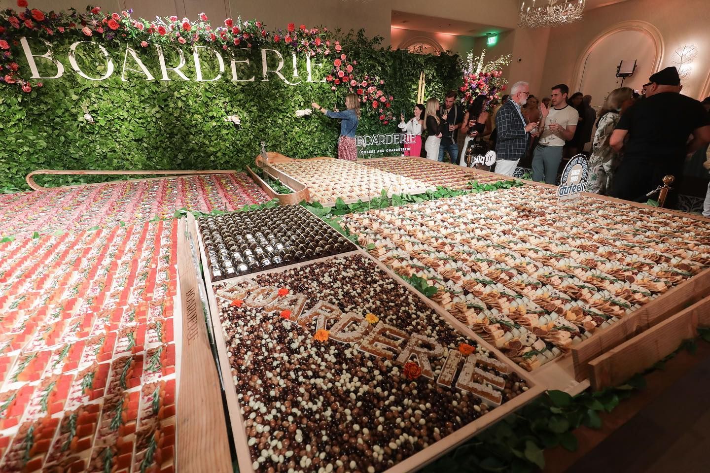 World's Largest Charcuterie Board, world record in Palm Beach, Florida