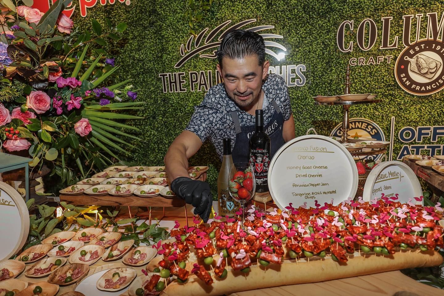 World's Largest Charcuterie Board, world record in Palm Beach, Florida