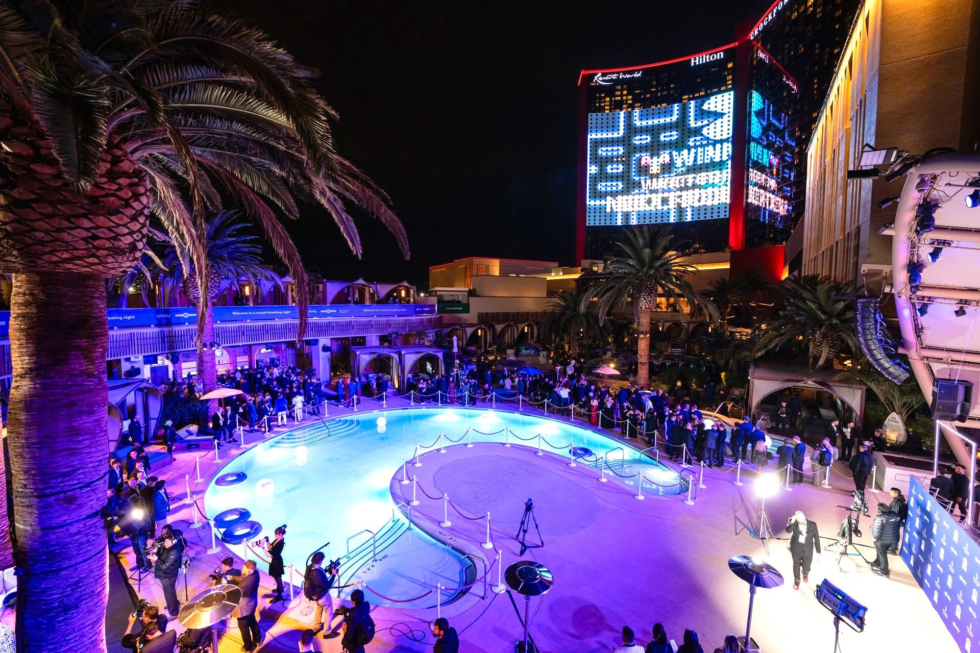 World's Largest Digital Videogame Display, world record in Las Vegas, Nevada
