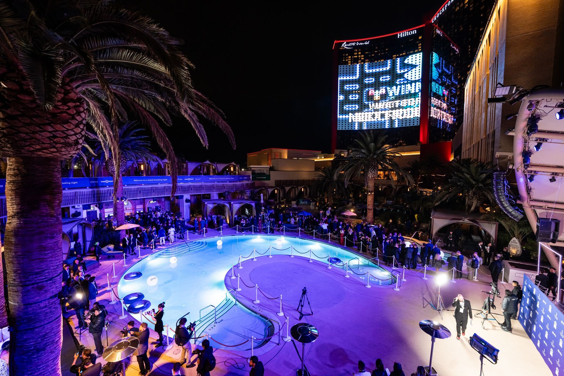 World's Largest Digital Videogame Display, world record in Las Vegas, Nevada