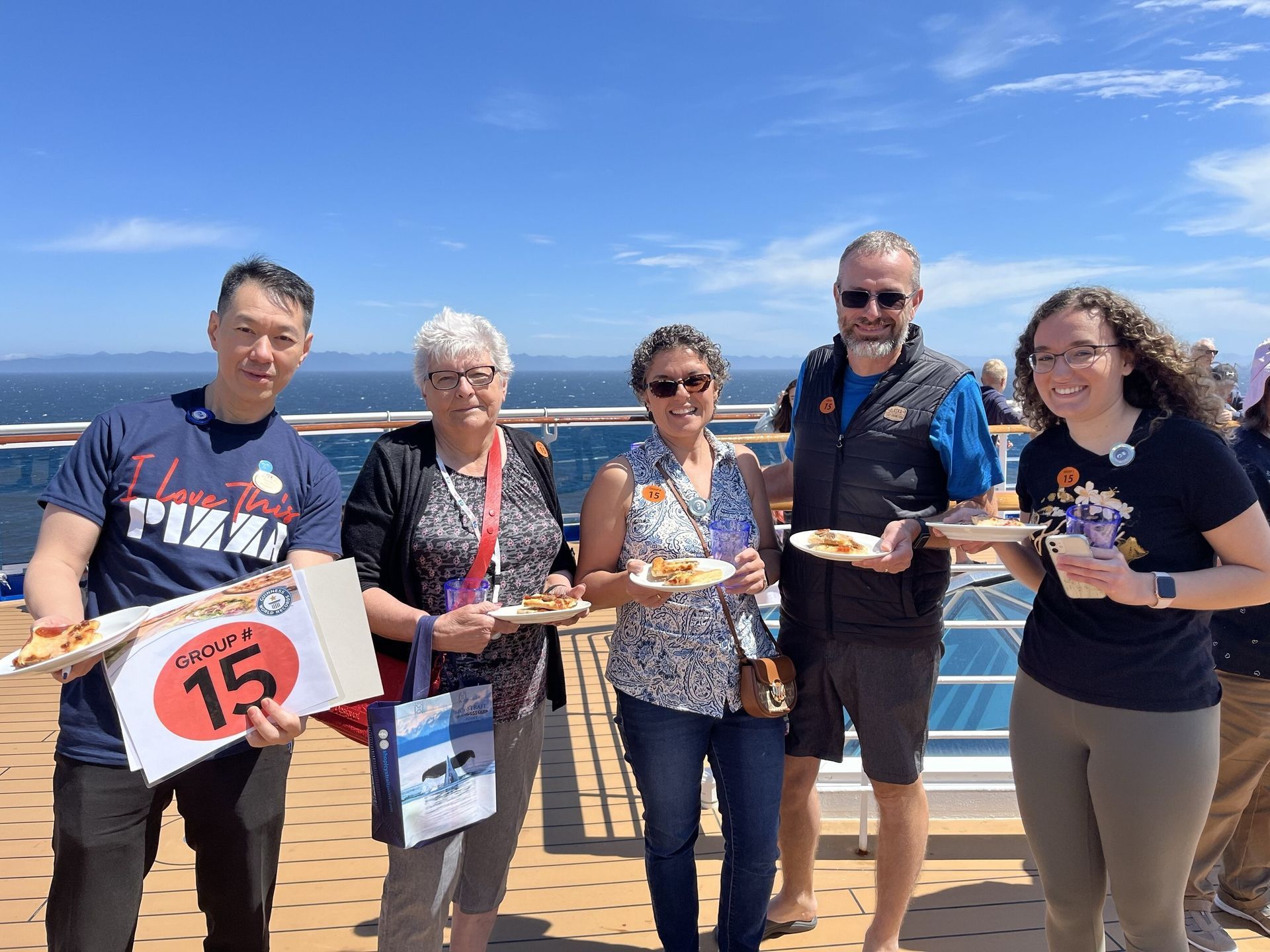 World's Largest Pizza Party, Princess Cruises sets world record