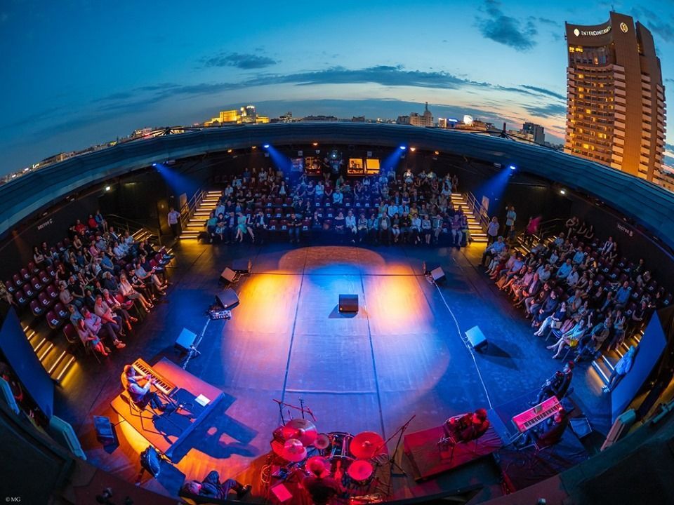 Most theater halls for a single theater, world record in Bucharest, Romania