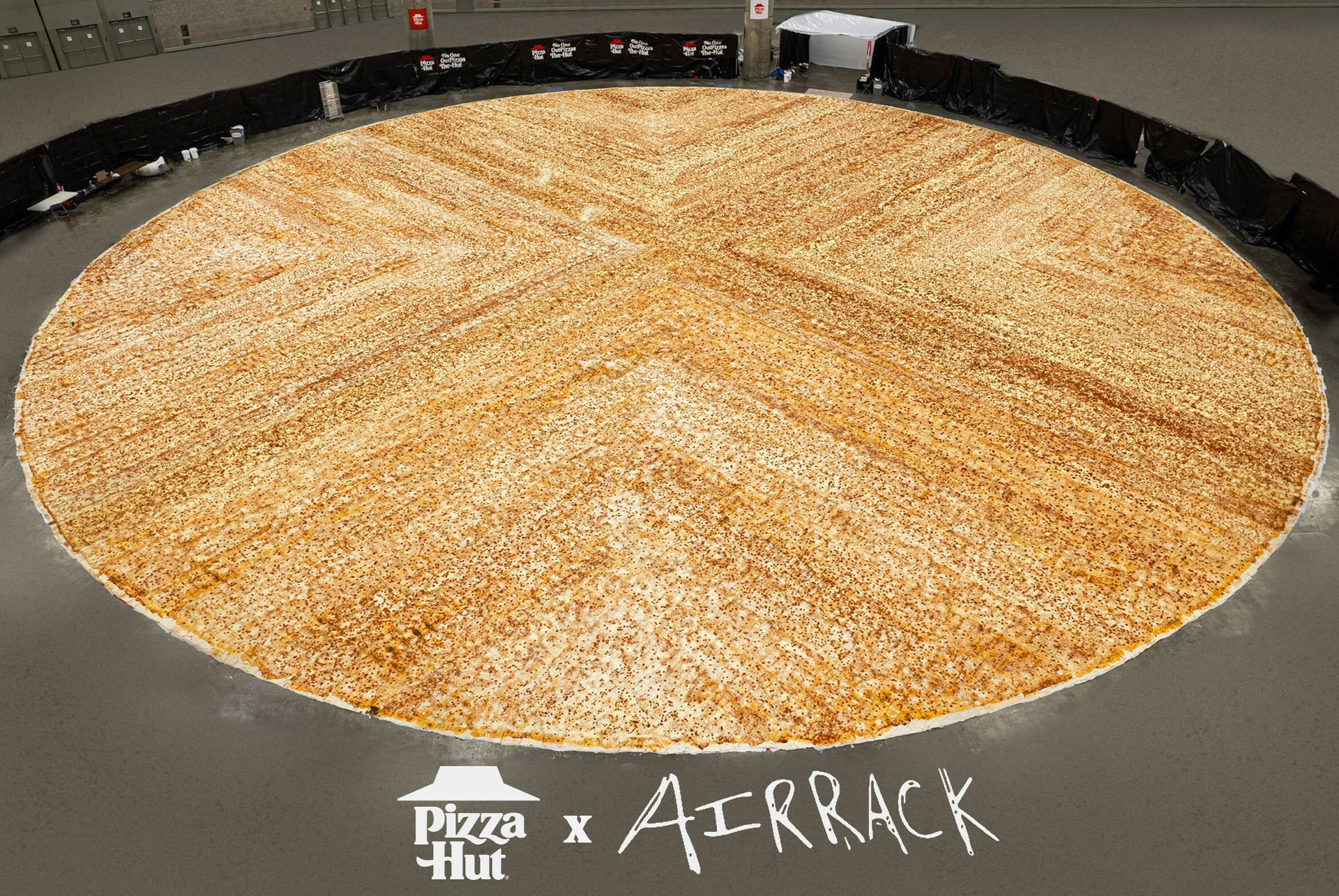 World's Largest Pizza, world record in Los Angeles, California