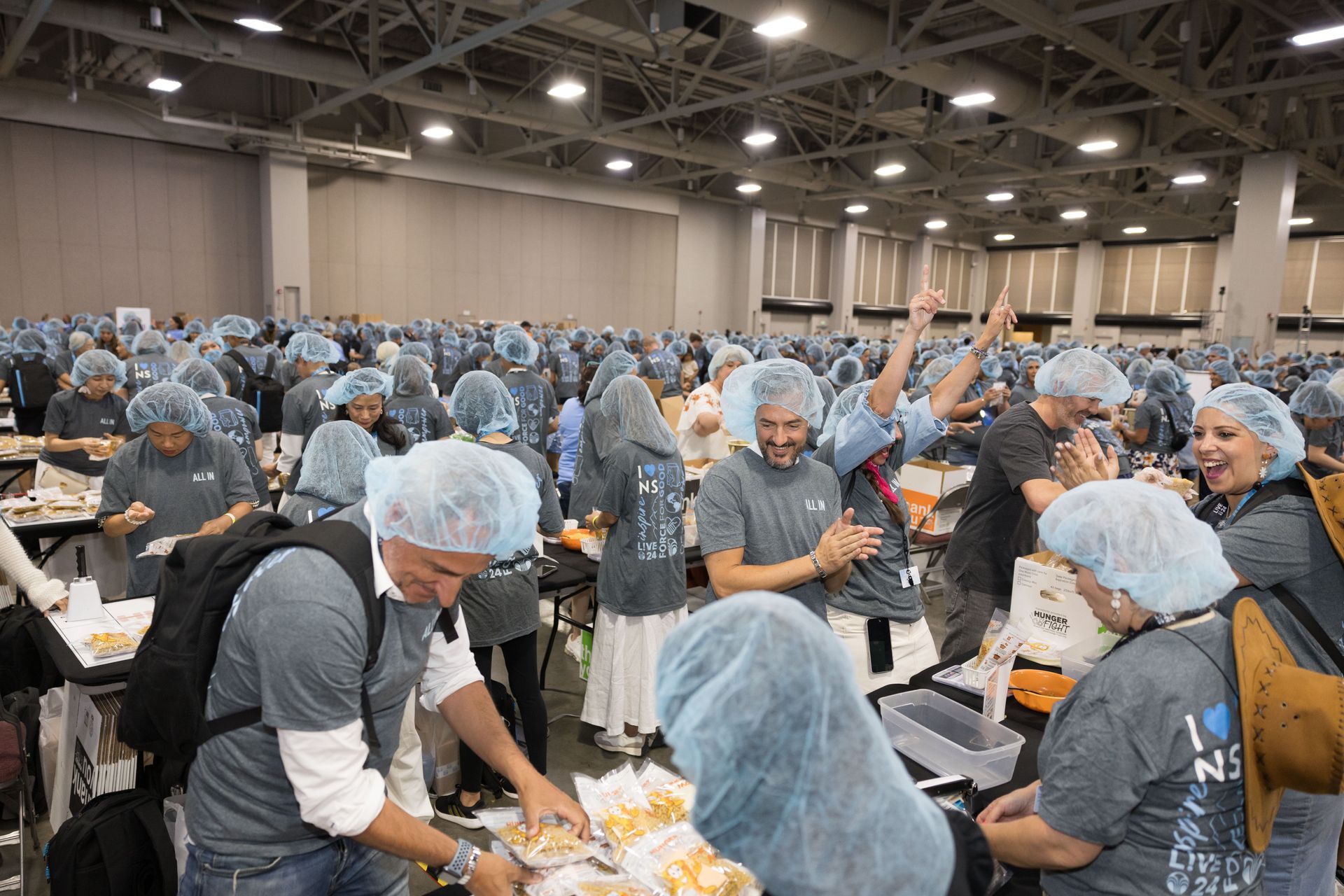 Most People Packing Meal Kits in 24 Hours, world record in Salt Lake City, Utah