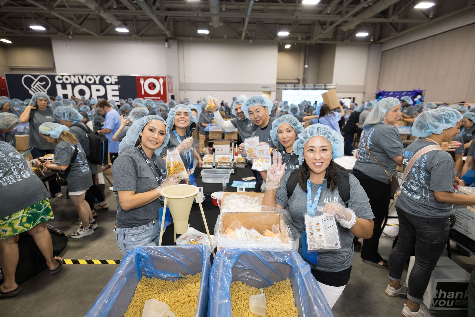 Most People Packing Meal Kits in 24 Hours, world record in Salt Lake City, Utah