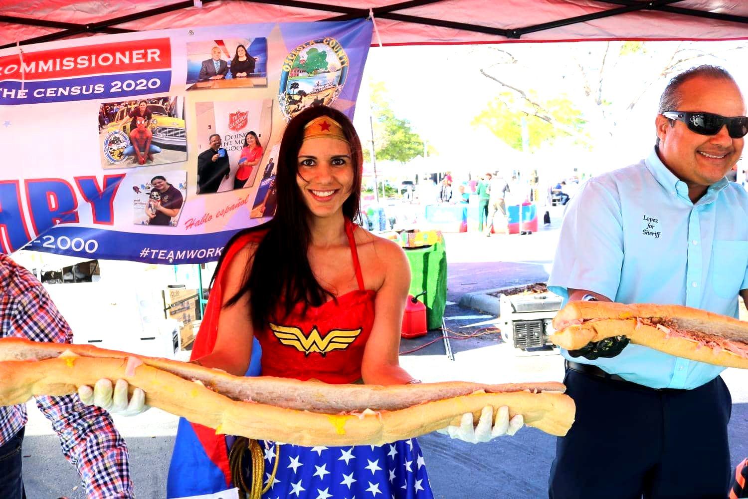 World’s Longest Cuban Sandwich, World Record in Tampa, Florida