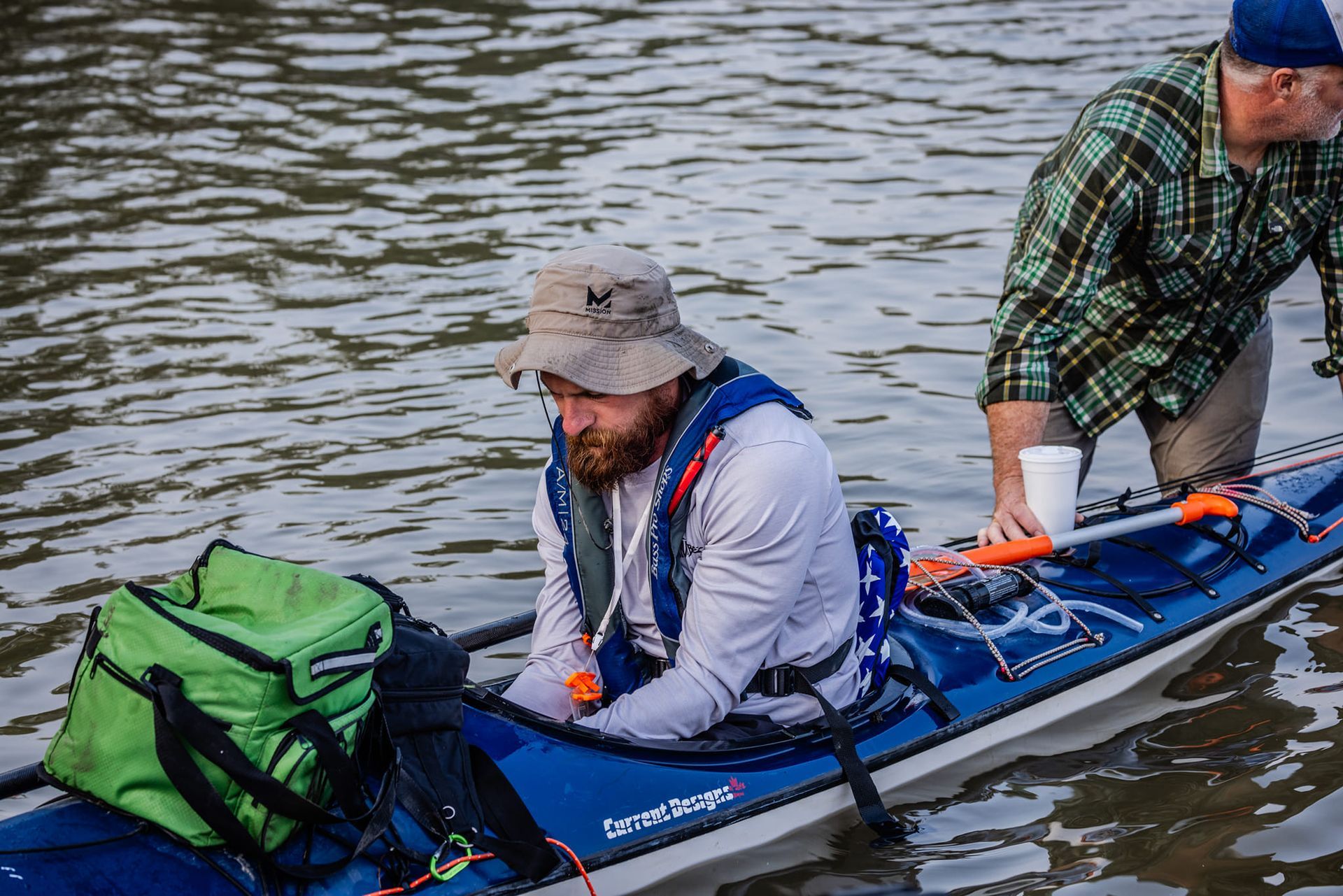 Longest journey by pumpkin boat (paddling), Steve Kueny sets world record
