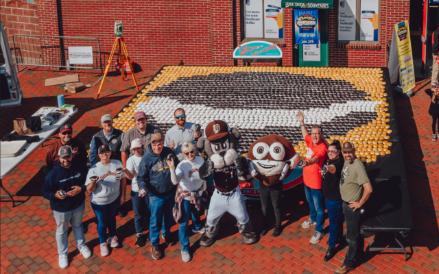 Longest line of whoopie pies, world record in Portland, Maine, United States