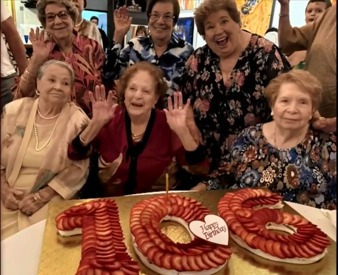 Highest combined age of six living siblings, world record in South Florida