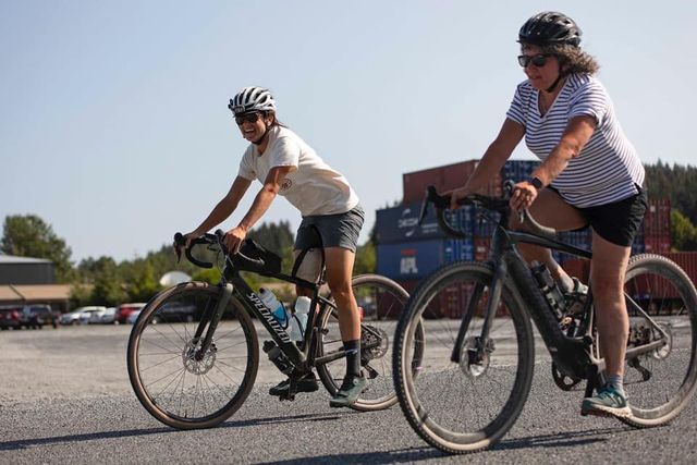 Fastest woman to cycle around the globe Lael Wilcox sets world record