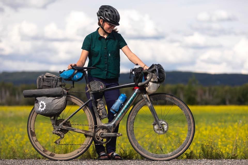 Fastest woman to cycle around the globe, Lael Wilcox sets world record
