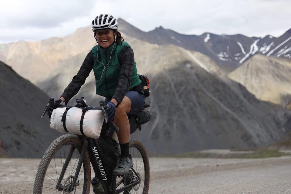 Fastest woman to cycle around the globe, Lael Wilcox sets world record
