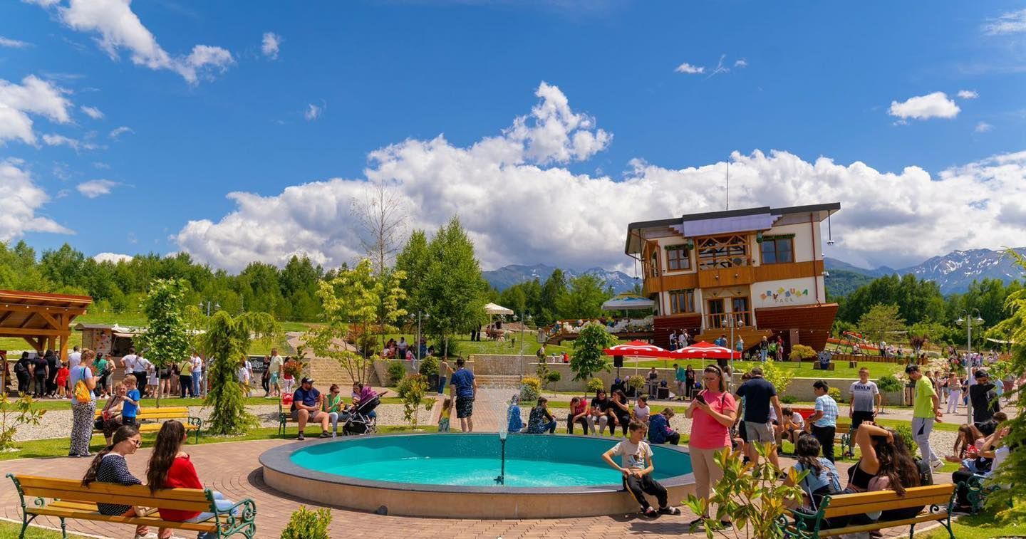 World's First Upside Down House Theme Park, world record in Sibiu County, Romania