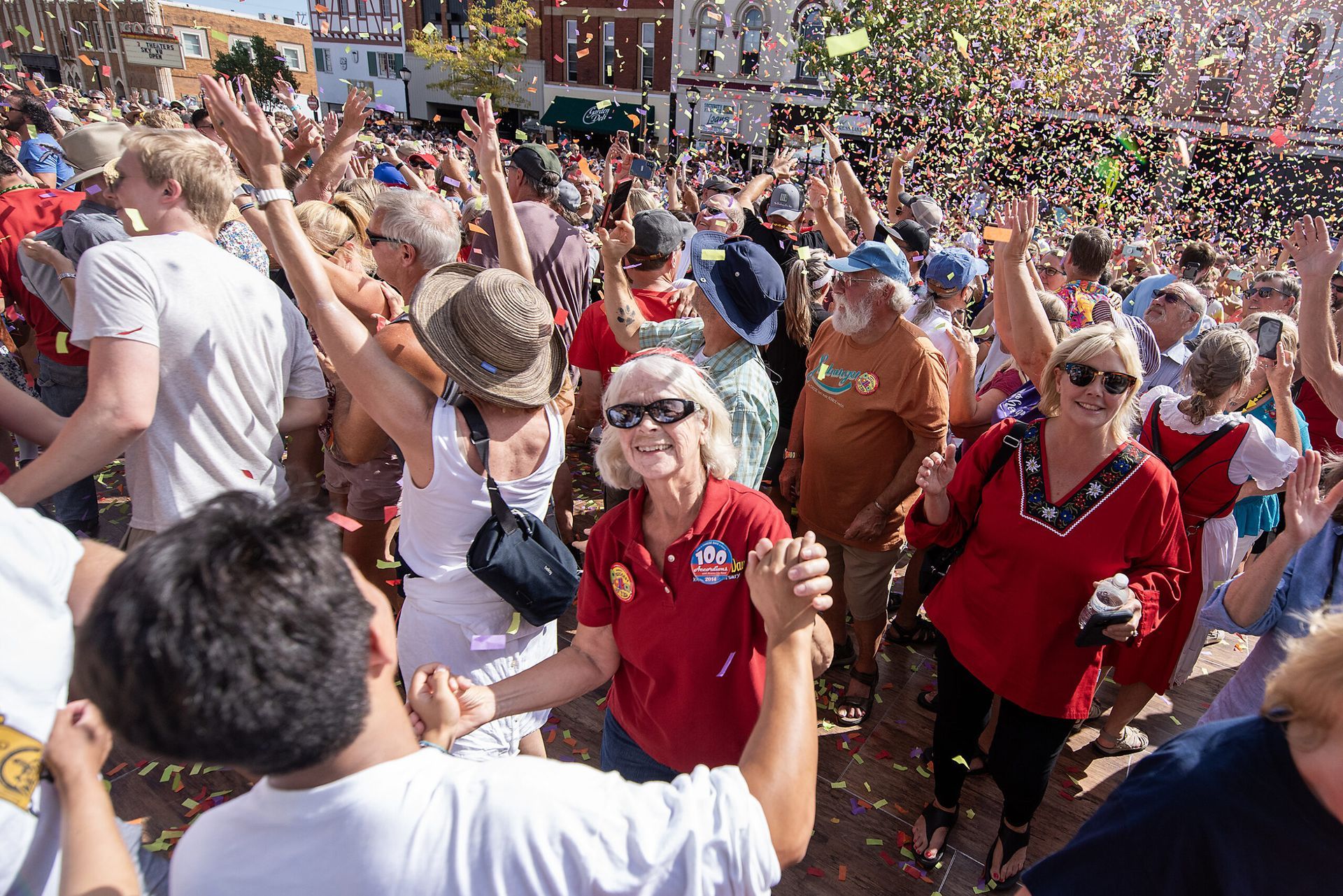 World's Largest Polka Dance, world record in Monroe, Wisconsin
