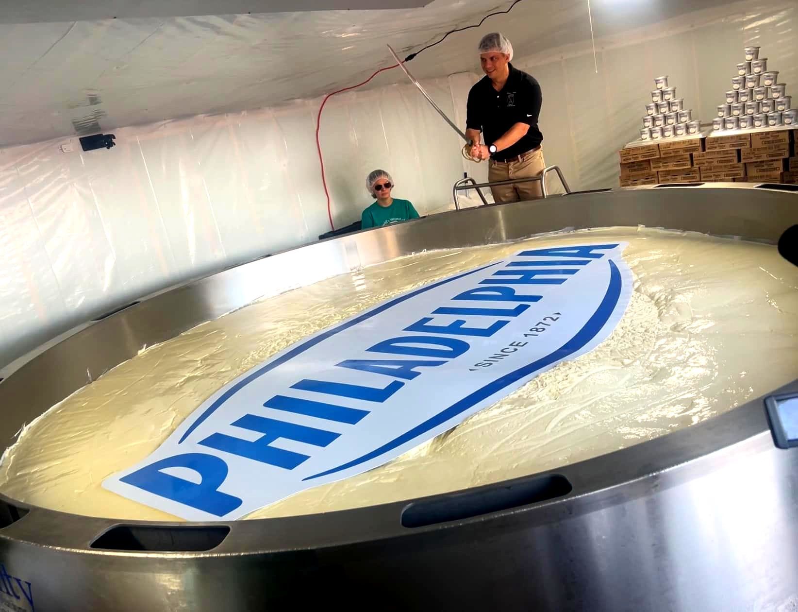 World's Largest Cheesecake, world record in Lowville, New York