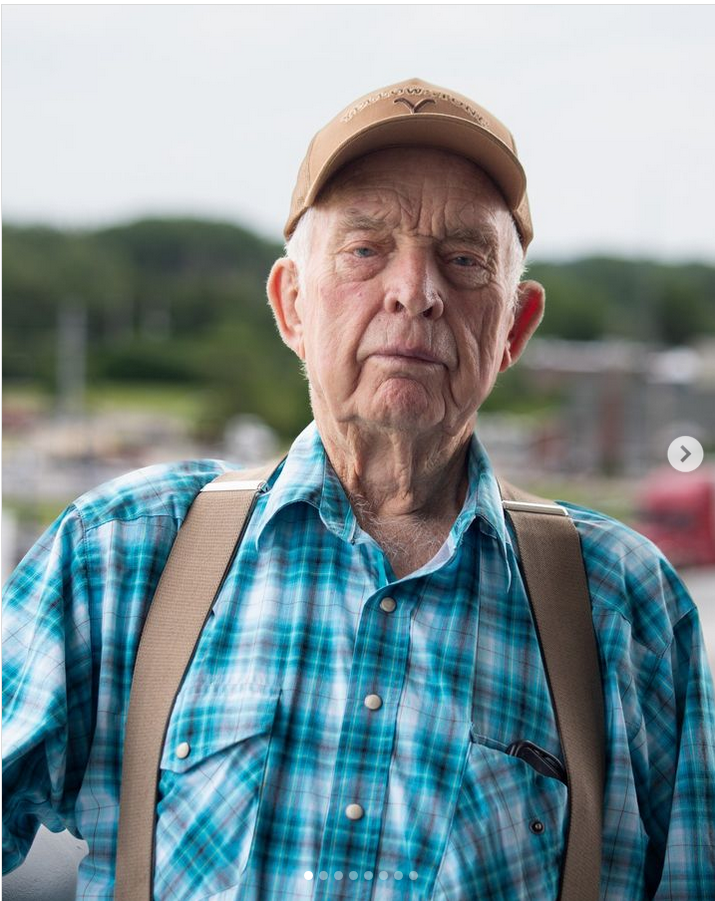 World's Oldest Truck Driver, world record set by Doyle Archer