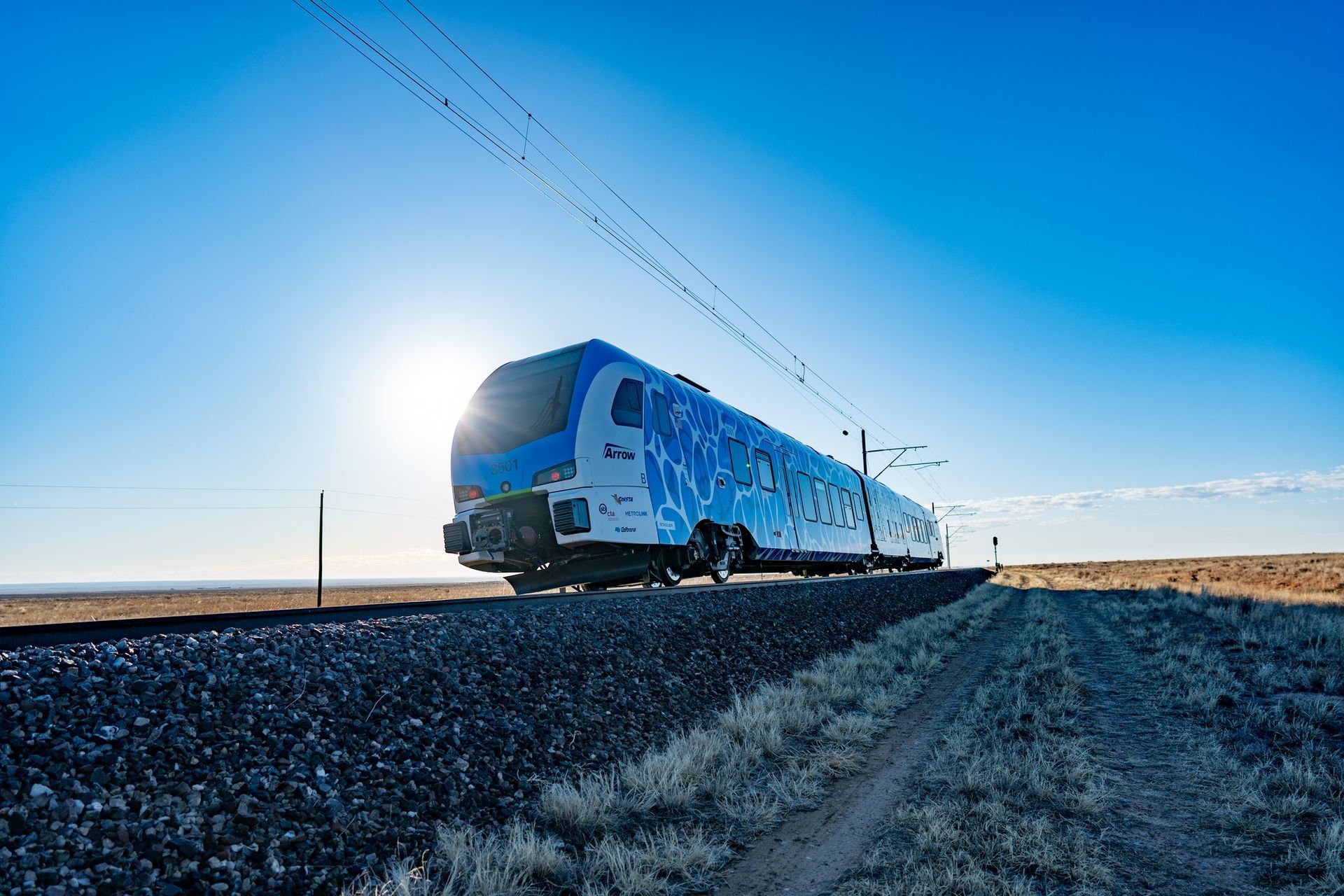 Furthest distance achieved by a hydrogen-powered passenger train without refueling, Stadler’s FLIRT H2 sets world record