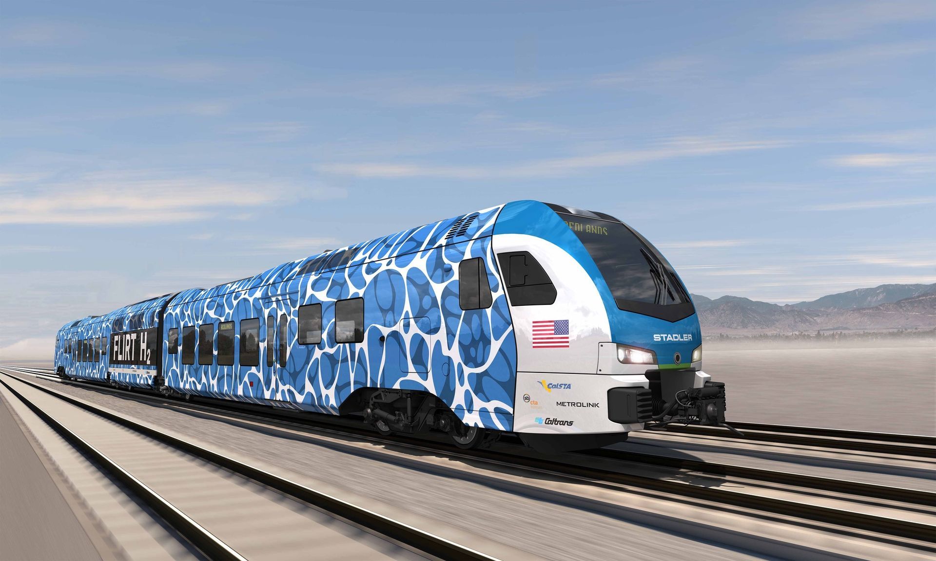 Furthest distance achieved by a hydrogen-powered passenger train without refueling, Stadler’s FLIRT H2 sets world record
