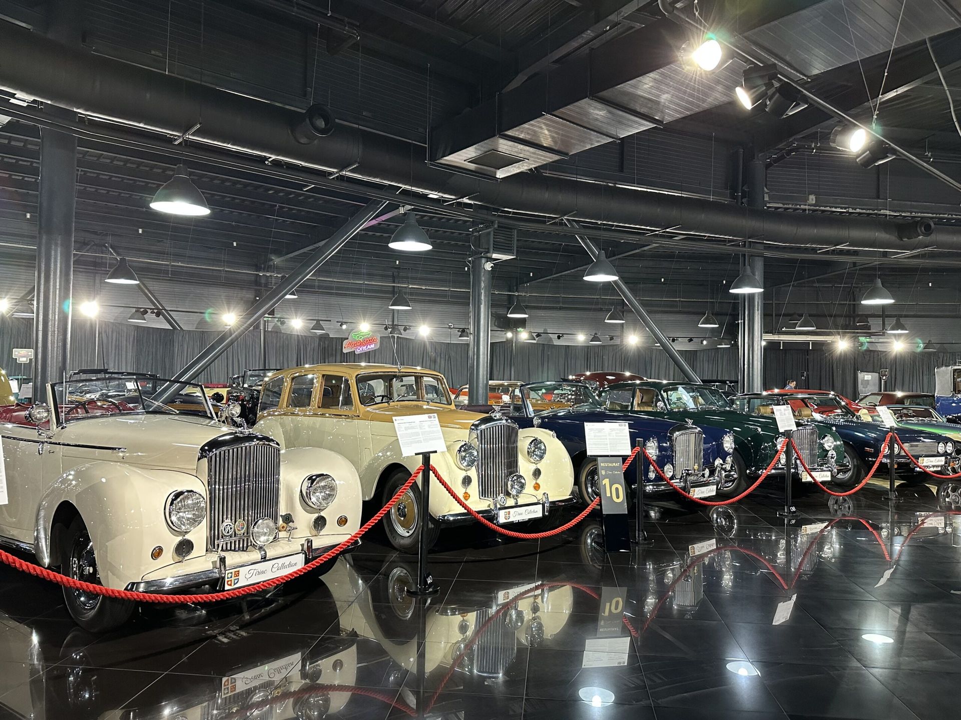 World's Largest Private Collection of Rolls Royce Phantom, world record set by the Țiriac Collection