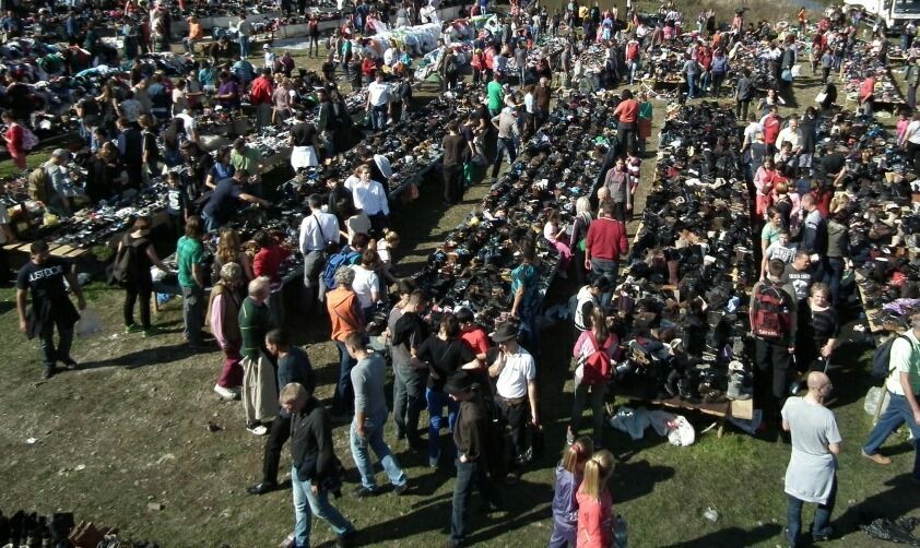 World's Oldest Flea Market, world record in Negreni, Romania